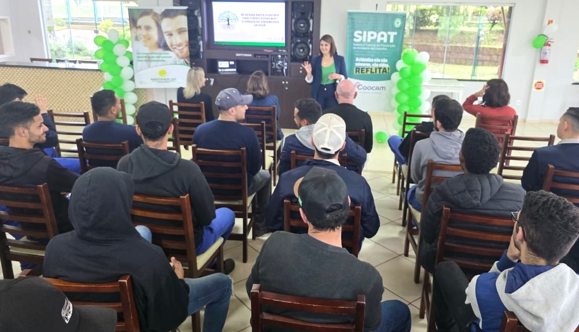 Sipat Coocam 2025 reforça segurança, bem-estar e integração entre colaboradores