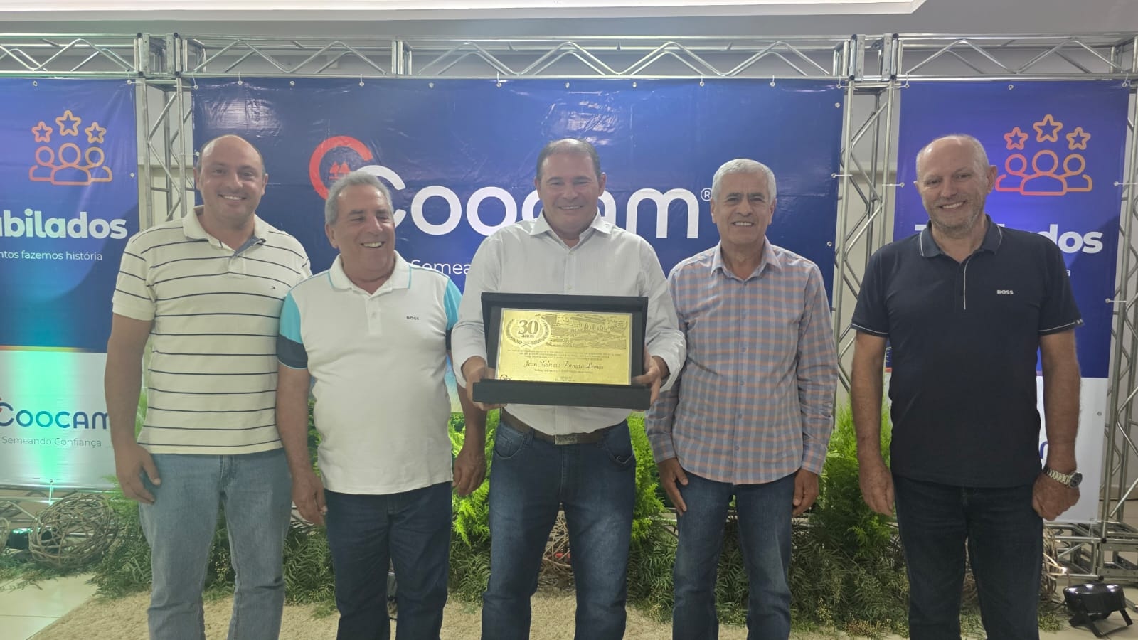 Legado e gratidão marcam o Jantar dos Jubilados Coocam 2025