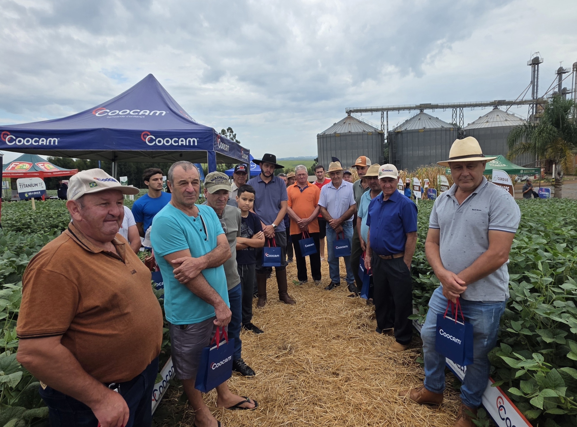 A filial de Barracão encerra os Dias de Campo Coocam 2026