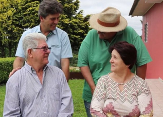 Família do município de Lebon Régis, cliente da Coocam, estará no Programa Resenha do Cooperativismo e Agronegócio