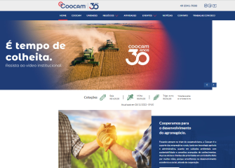 Novo Site da Coocam 